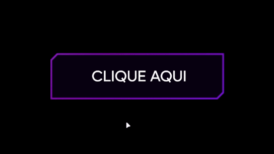 Botão preenchendo no hover com cortes nas laterais